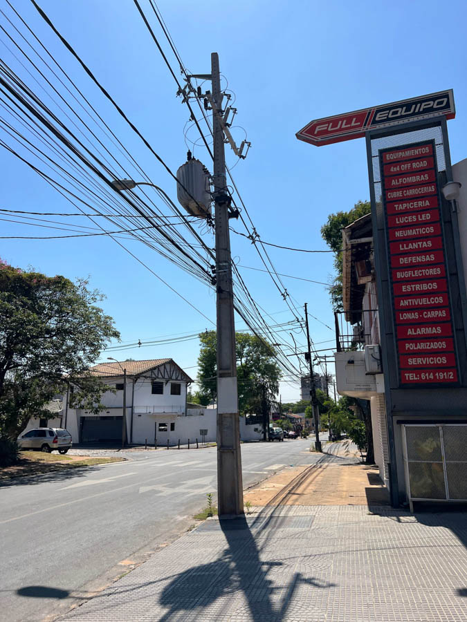 On the streets of Asuncion