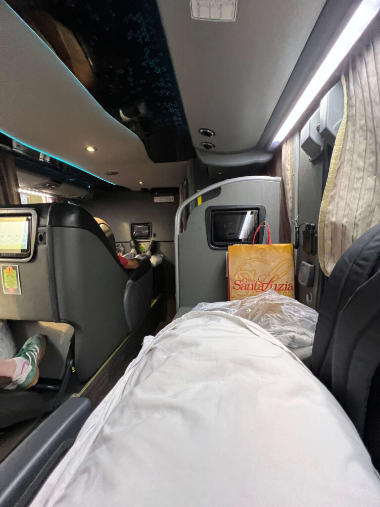 What to expect, sleeper bus