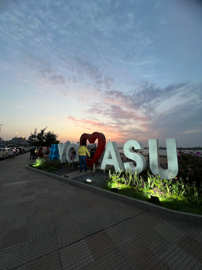 Sunset at Asuncions Costanera