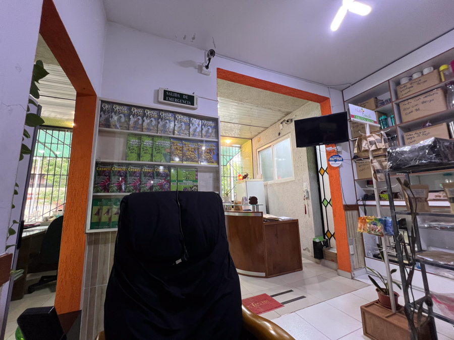 Inside the natural medicine office