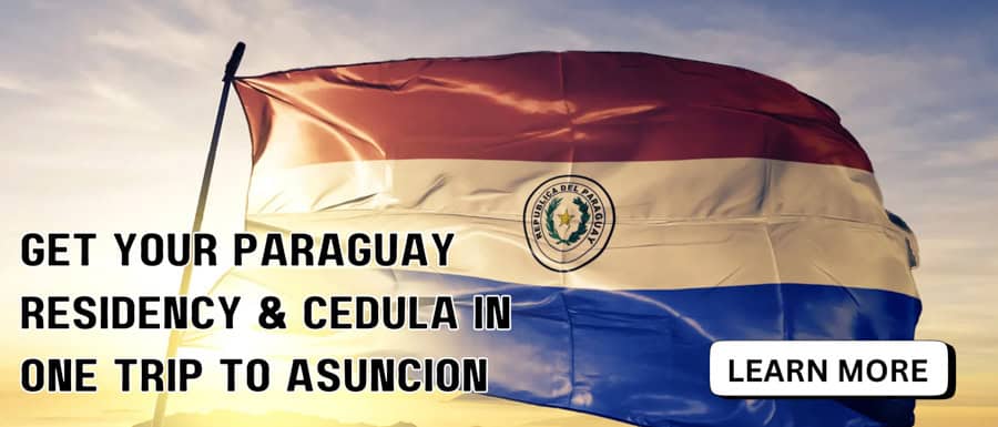 Paraguay residency and cedula banner