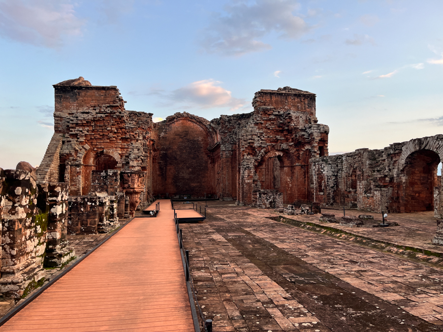 Trindad ruins in Paraguay