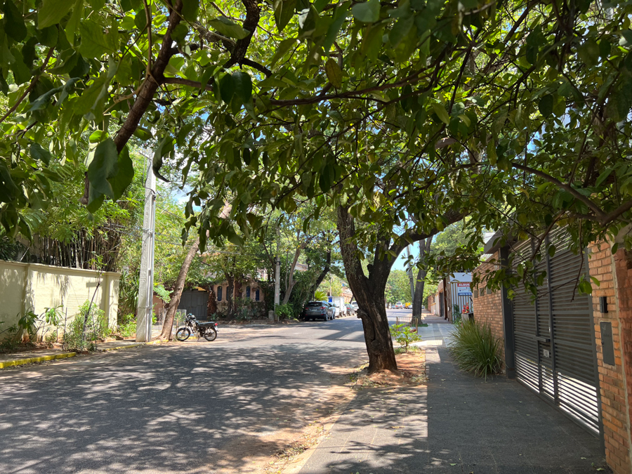 Virtual mailbox on the street of Paraguay