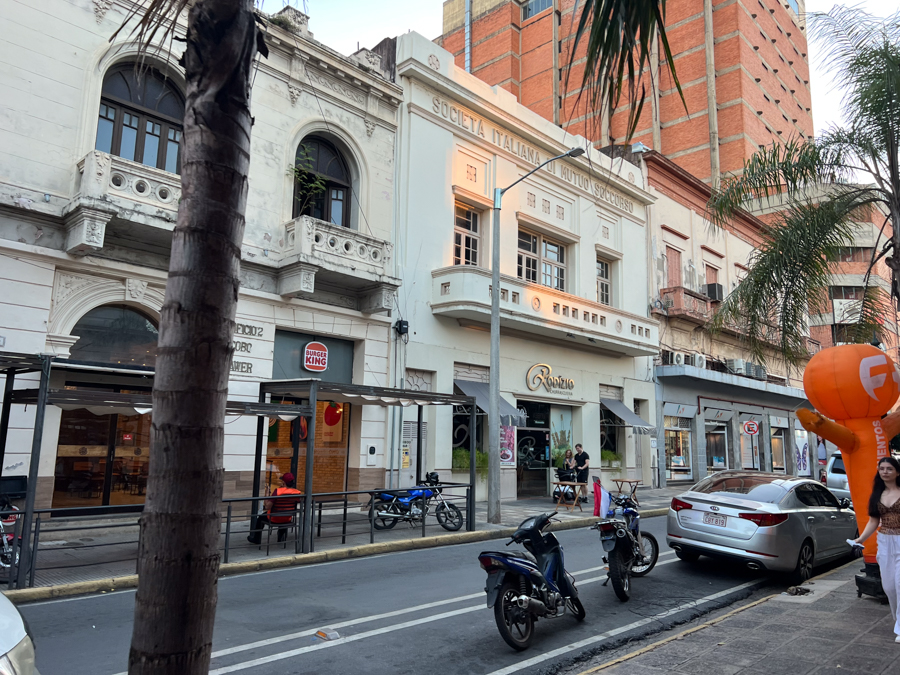 Building on old streets