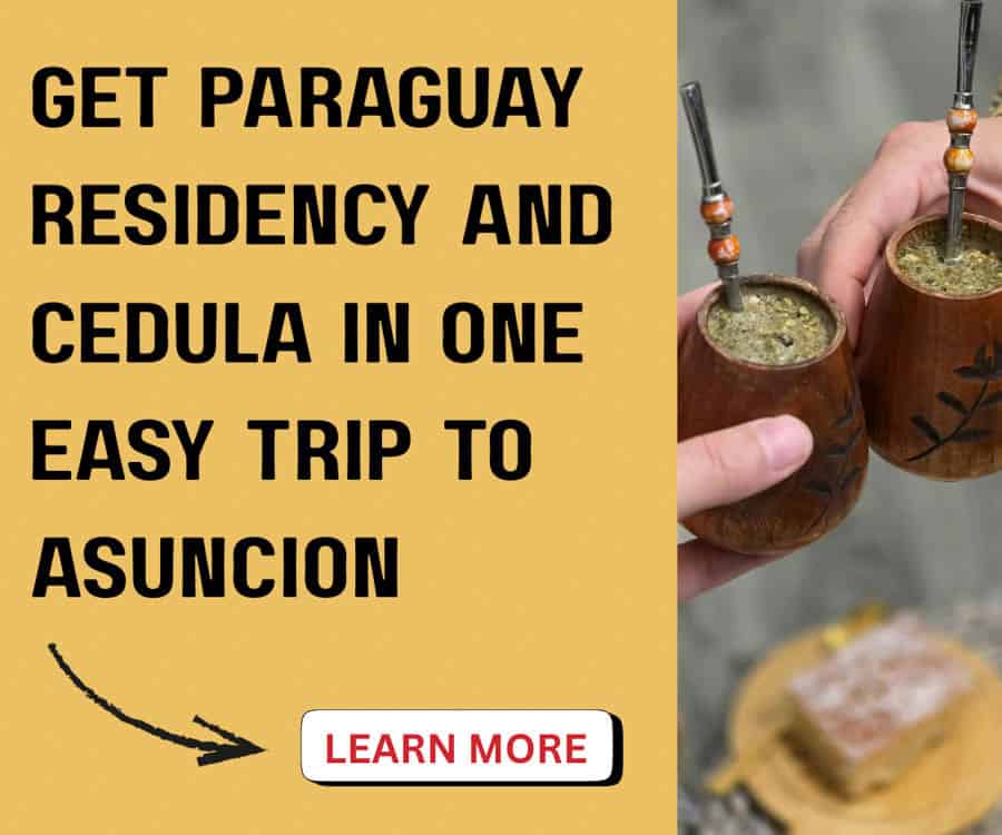 Paraguay residency banner