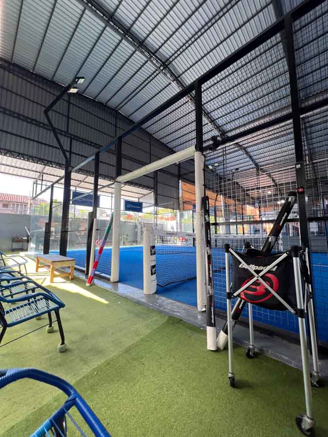 Padel court in Paraguay