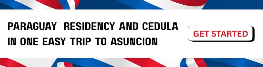 Paraguay residency banner
