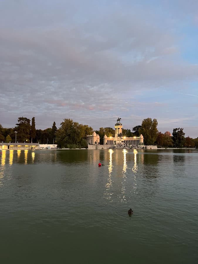 Retiro Park in Madrid
