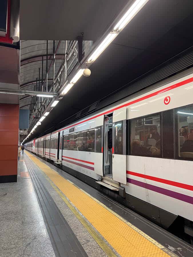 Madrid metro