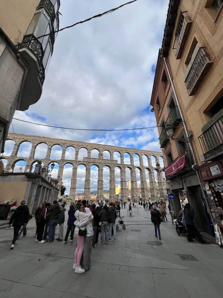 Main attraction aquaduct Segovia