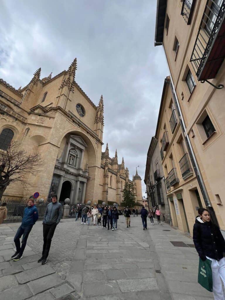 Segovia spain church