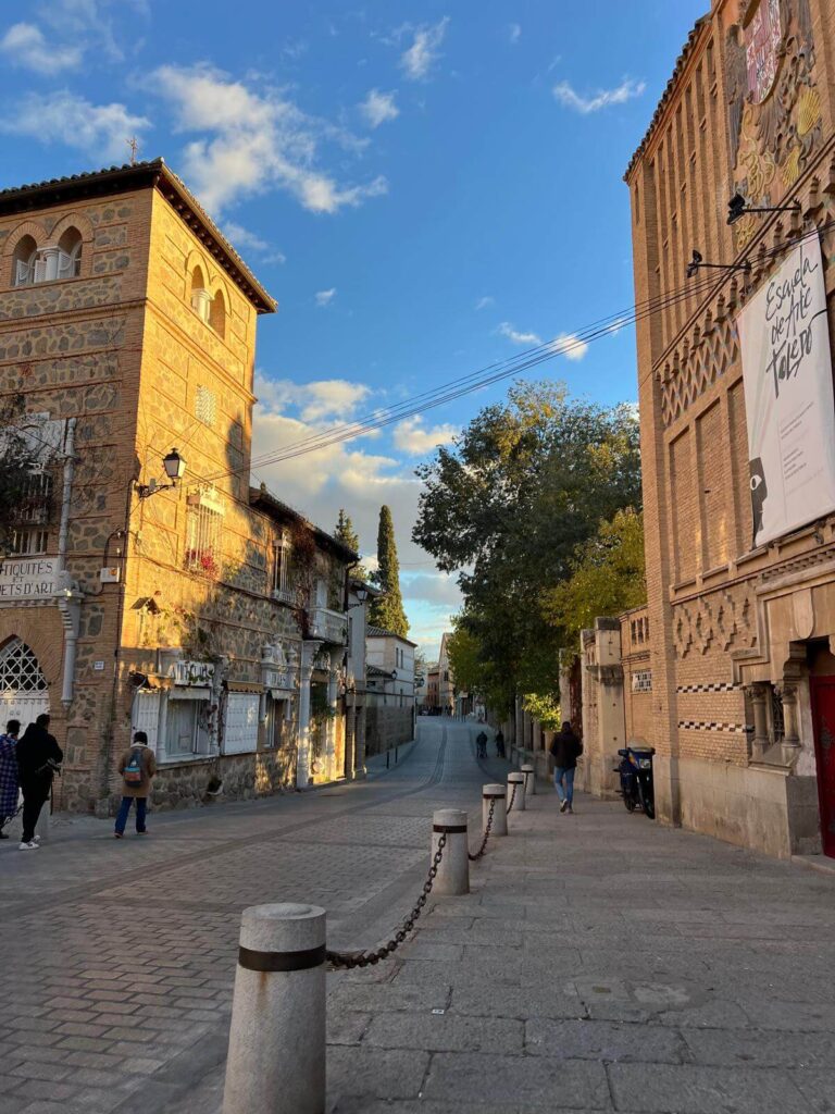 Street of Toledo Spain